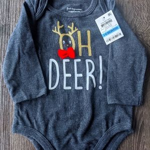 Christmas onesie with long sleeves